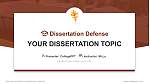 Oak Hills Christian College Graduation Thesis Defense PPT Template