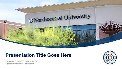 Northcentral University Course/Courseware Creation PPT Template