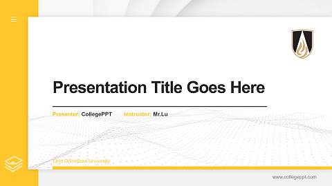 Ohio Dominican University Thesis Proposal/Graduation Defense PPT Template