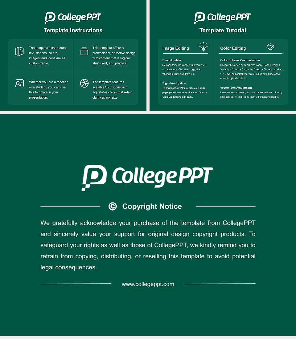 North Dakota State University-Main Campus Course/Courseware Creation PPT Template4:3 ratio PPT effect preview image5