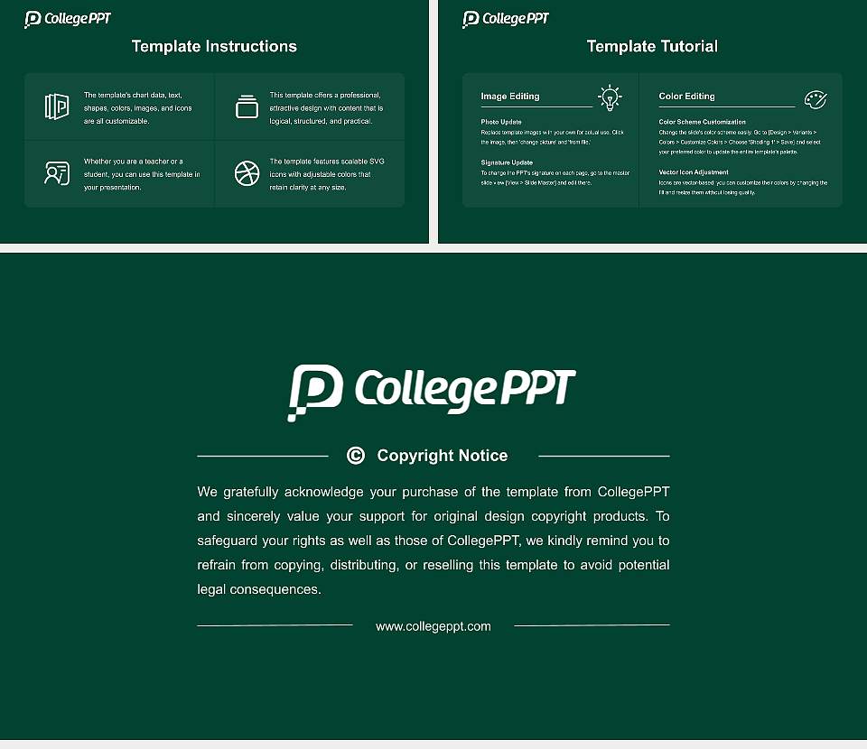 Ohio University-Main Campus Academic Presentation/Research Findings Report PPT Template16:9 ratio PPT effect preview image5
