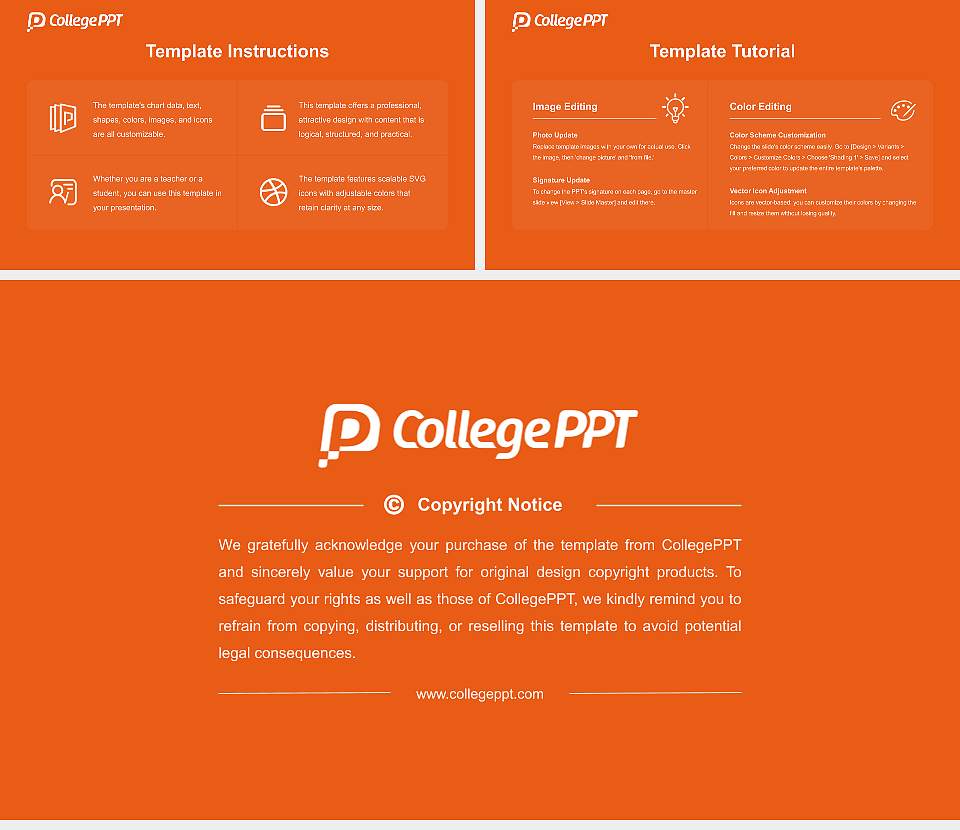 Ohio Northern University Course/Courseware Creation PPT Template16:9 ratio PPT effect preview image5