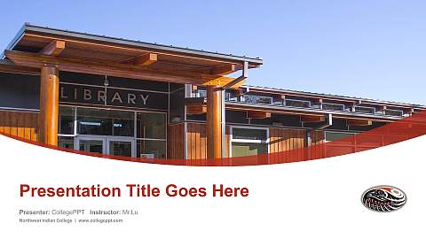 Northwest Indian College Course/Courseware Creation PPT Template