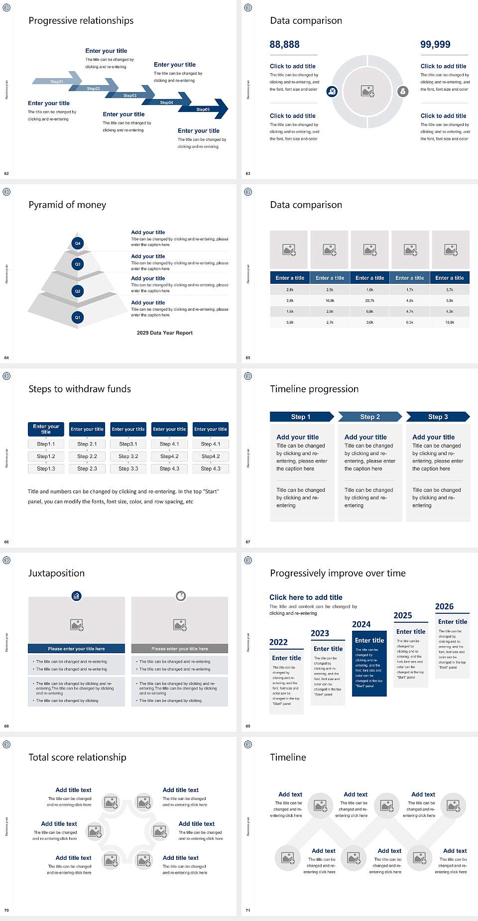 Northcentral University Competition/Entrepreneurship Contest PPT Template4:3 ratio PPT effect preview image8