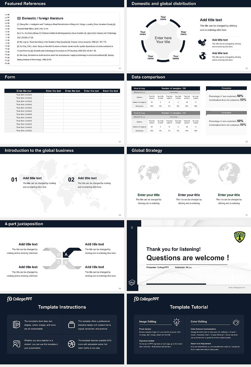 Northwestern Health Sciences University Thesis Proposal/Graduation Defense PPT Template16:9 ratio PPT effect preview image4
