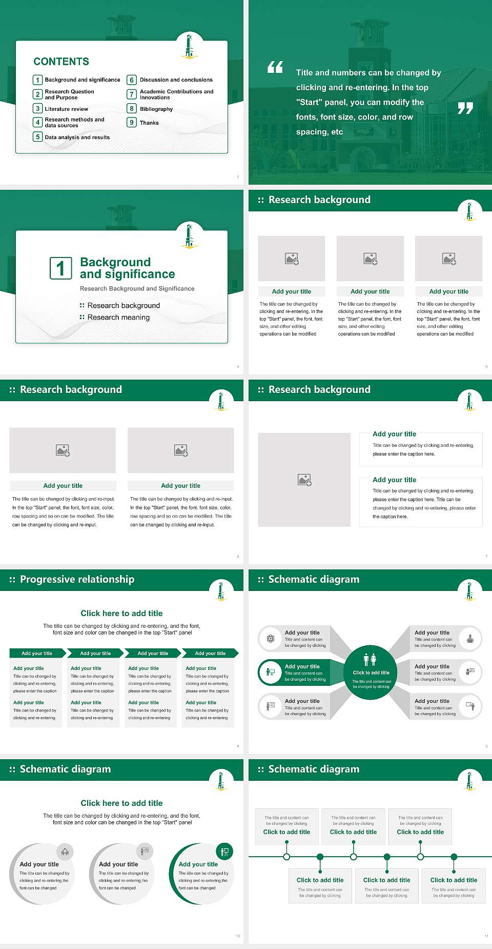 Norfolk State University Graduation Thesis Defense PPT Template4:3 ratio PPT effect preview image2