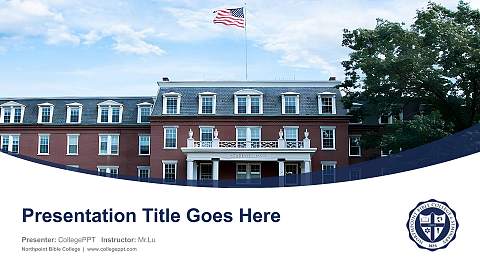 Northpoint Bible College Course/Courseware Creation PPT Template