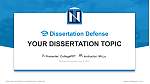 Northwood University Graduation Thesis Defense PPT Template