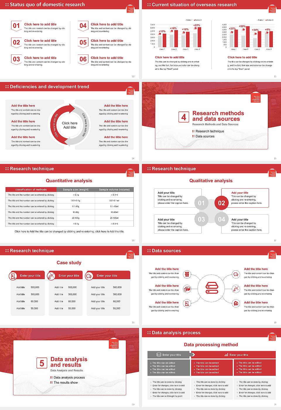 New York School of Interior Design Graduation Thesis Defense PPT Template16:9 ratio PPT effect preview image4