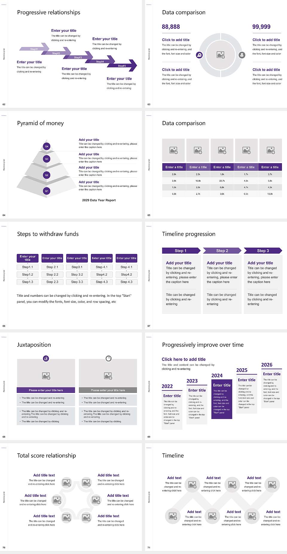 Northwestern University Competition/Entrepreneurship Contest PPT Template4:3 ratio PPT effect preview image8