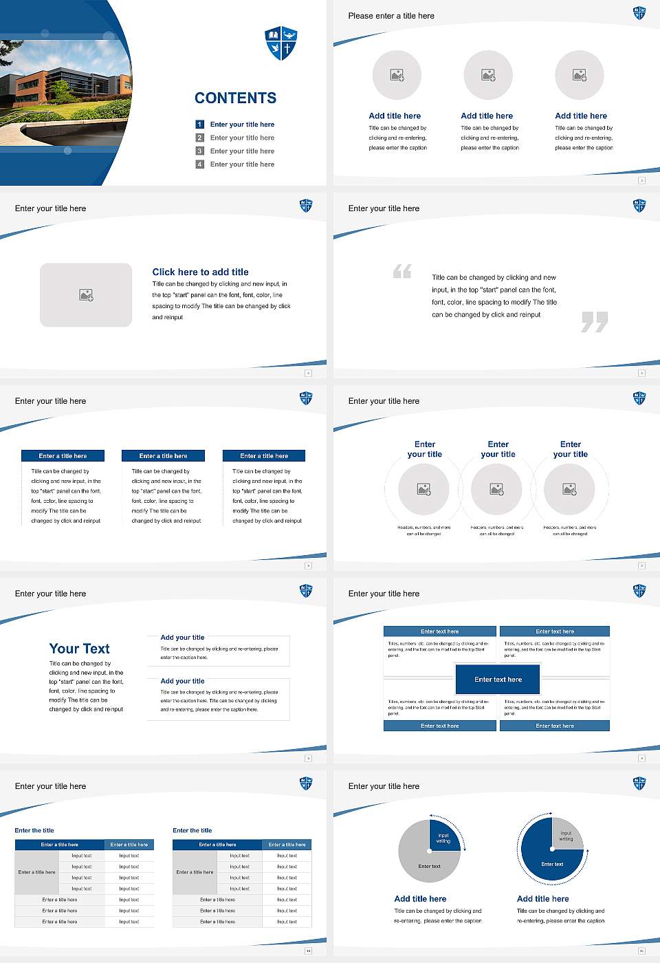 Northwest University-College of Adult and Professional Studies Course/Courseware Creation PPT Template16:9 ratio PPT effect preview image2