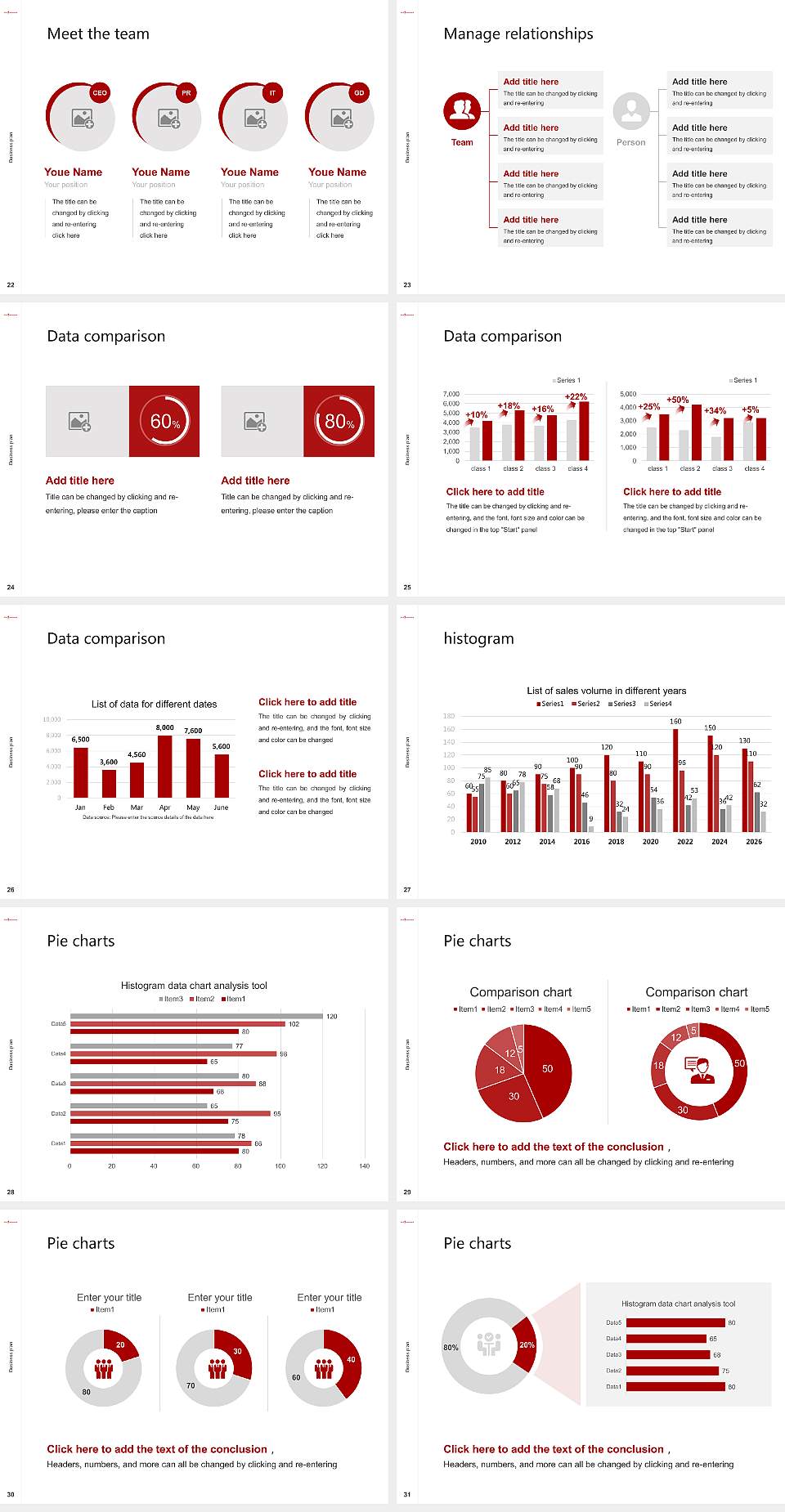 Northwestern College Competition/Entrepreneurship Contest PPT Template4:3 ratio PPT effect preview image4