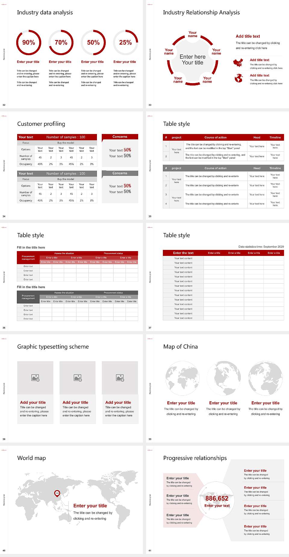Northwestern College Competition/Entrepreneurship Contest PPT Template4:3 ratio PPT effect preview image5