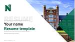 Northwest Missouri State University Resume PPT Template