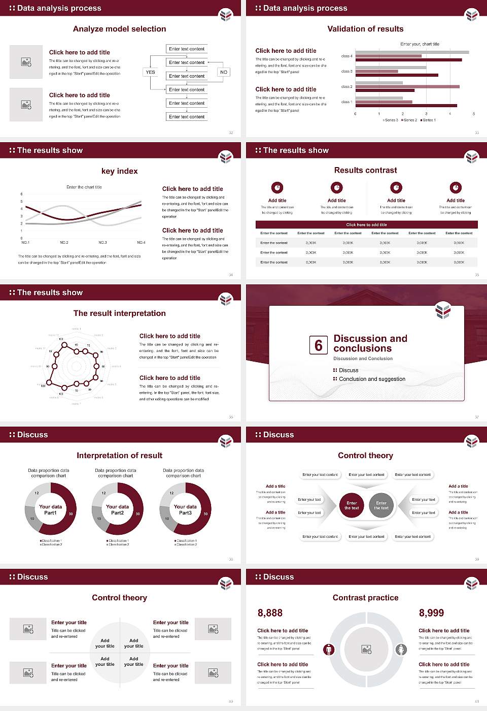 North Carolina Central University Graduation Thesis Defense PPT Template16:9 ratio PPT effect preview image5