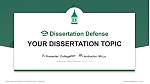 Northeastern State University Graduation Thesis Defense PPT Template