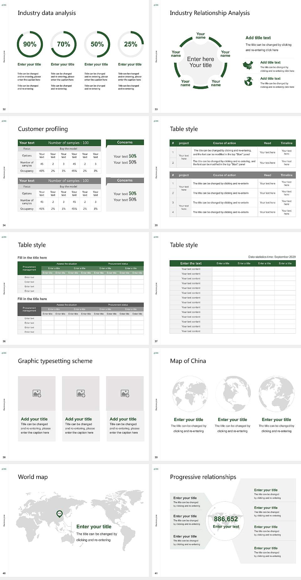 Oklahoma Baptist University Competition/Entrepreneurship Contest PPT Template4:3 ratio PPT effect preview image5