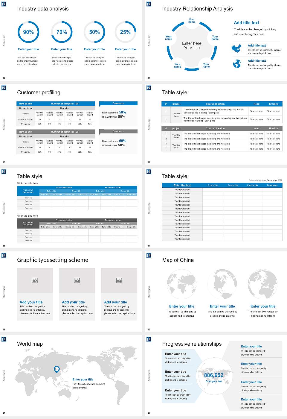 Northwood University Competition/Entrepreneurship Contest PPT Template16:9 ratio PPT effect preview image5