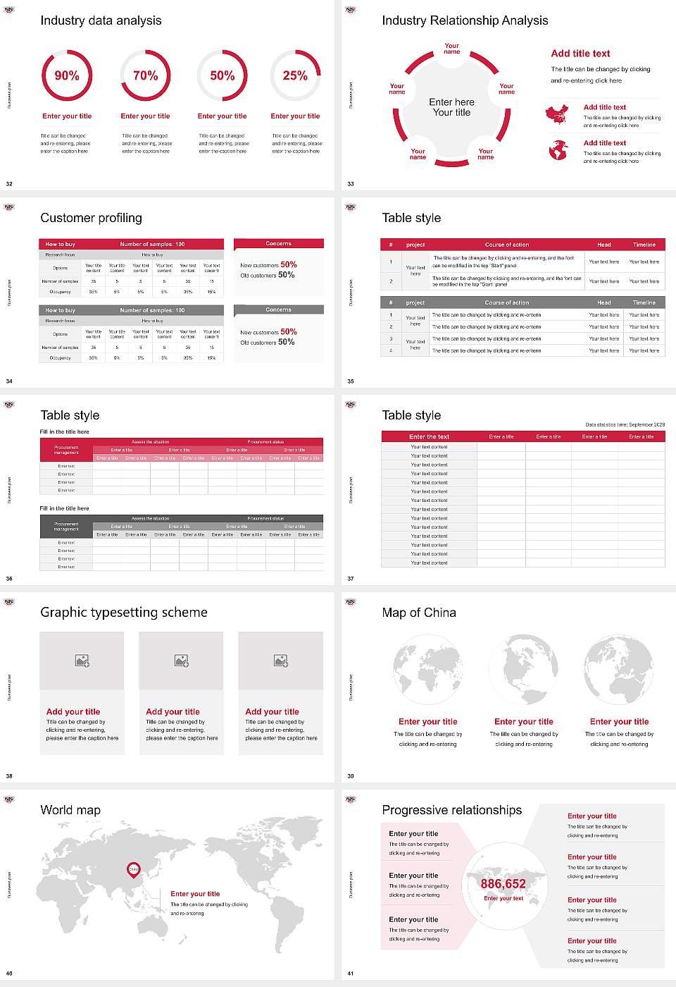 Northwest Nazarene University Competition/Entrepreneurship Contest PPT Template16:9 ratio PPT effect preview image5