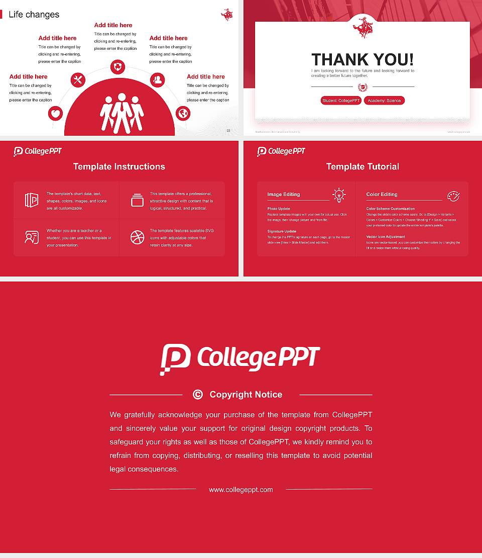 Northwestern Oklahoma State University National Scholarship Defense PPT Template16:9 ratio PPT effect preview image4