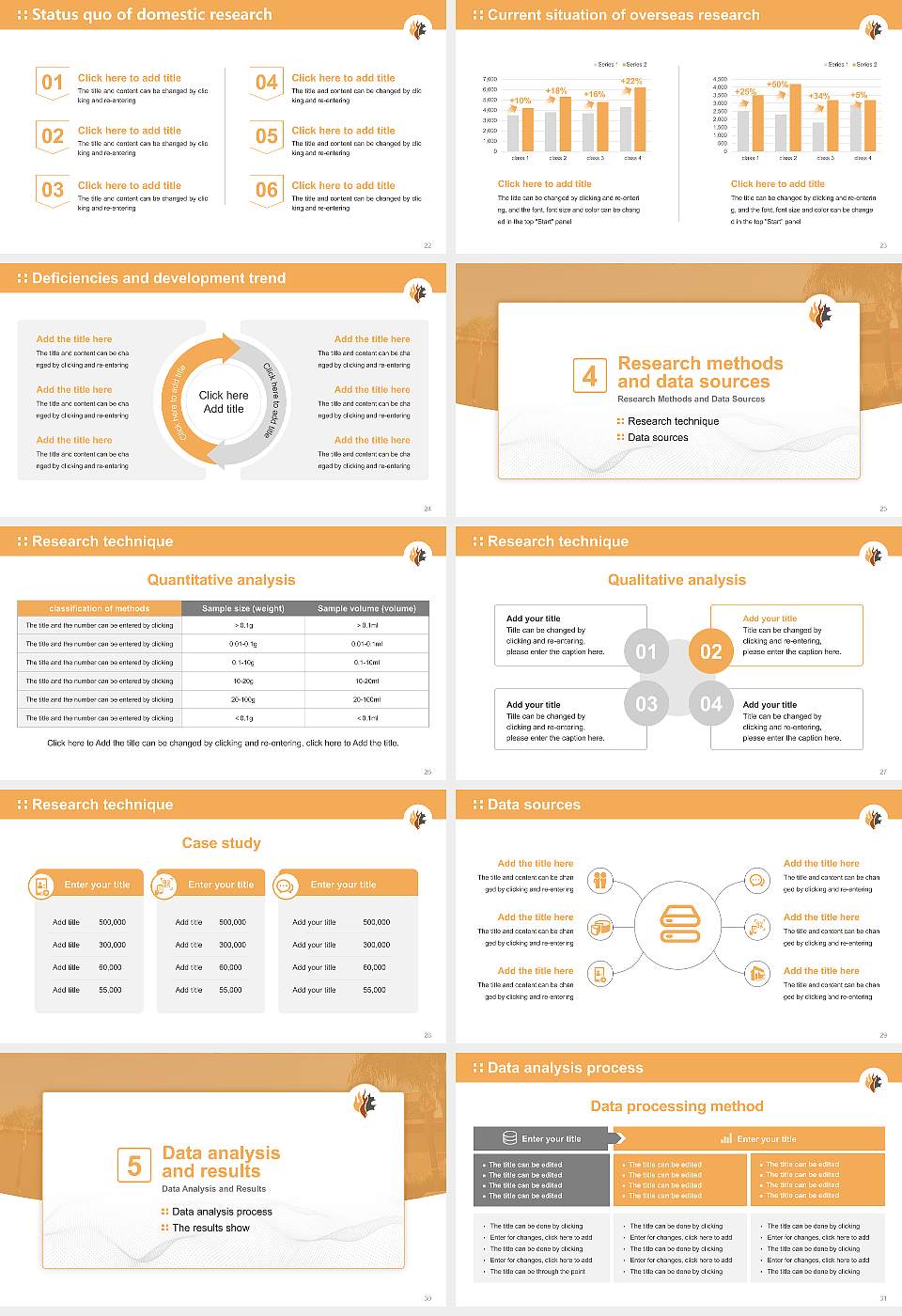 Oak Valley College Graduation Thesis Defense PPT Template16:9 ratio PPT effect preview image4