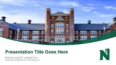 Northwest Missouri State University Course/Courseware Creation PPT Template
