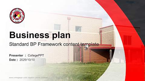Oglala Lakota College Competition/Entrepreneurship Contest PPT Template