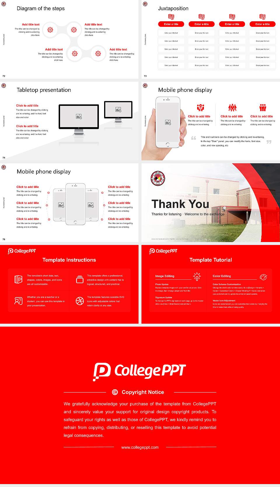 Oglala Lakota College Competition/Entrepreneurship Contest PPT Template16:9 ratio PPT effect preview image9