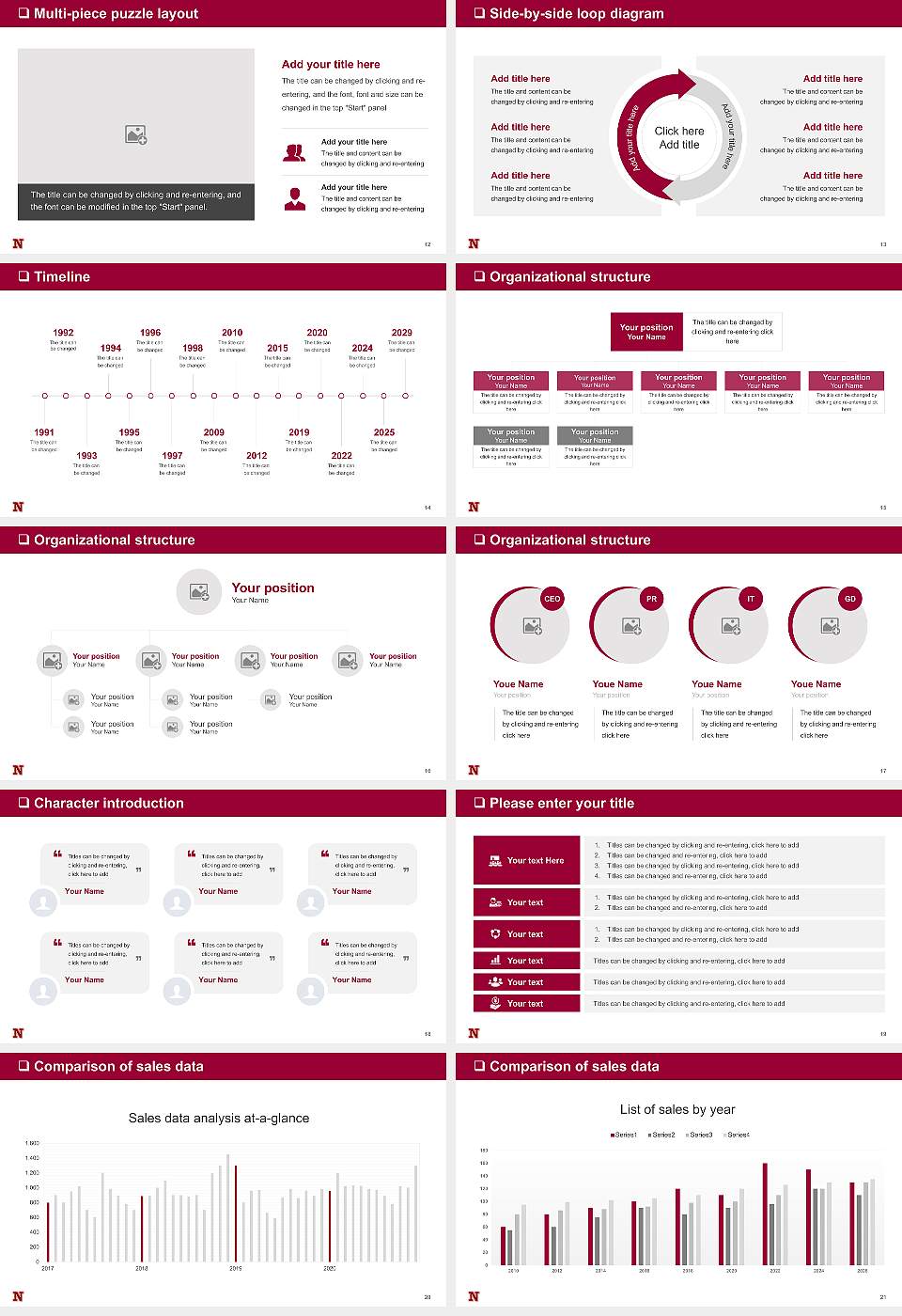 Northern State University General Purpose PPT Template16:9 ratio PPT effect preview image3