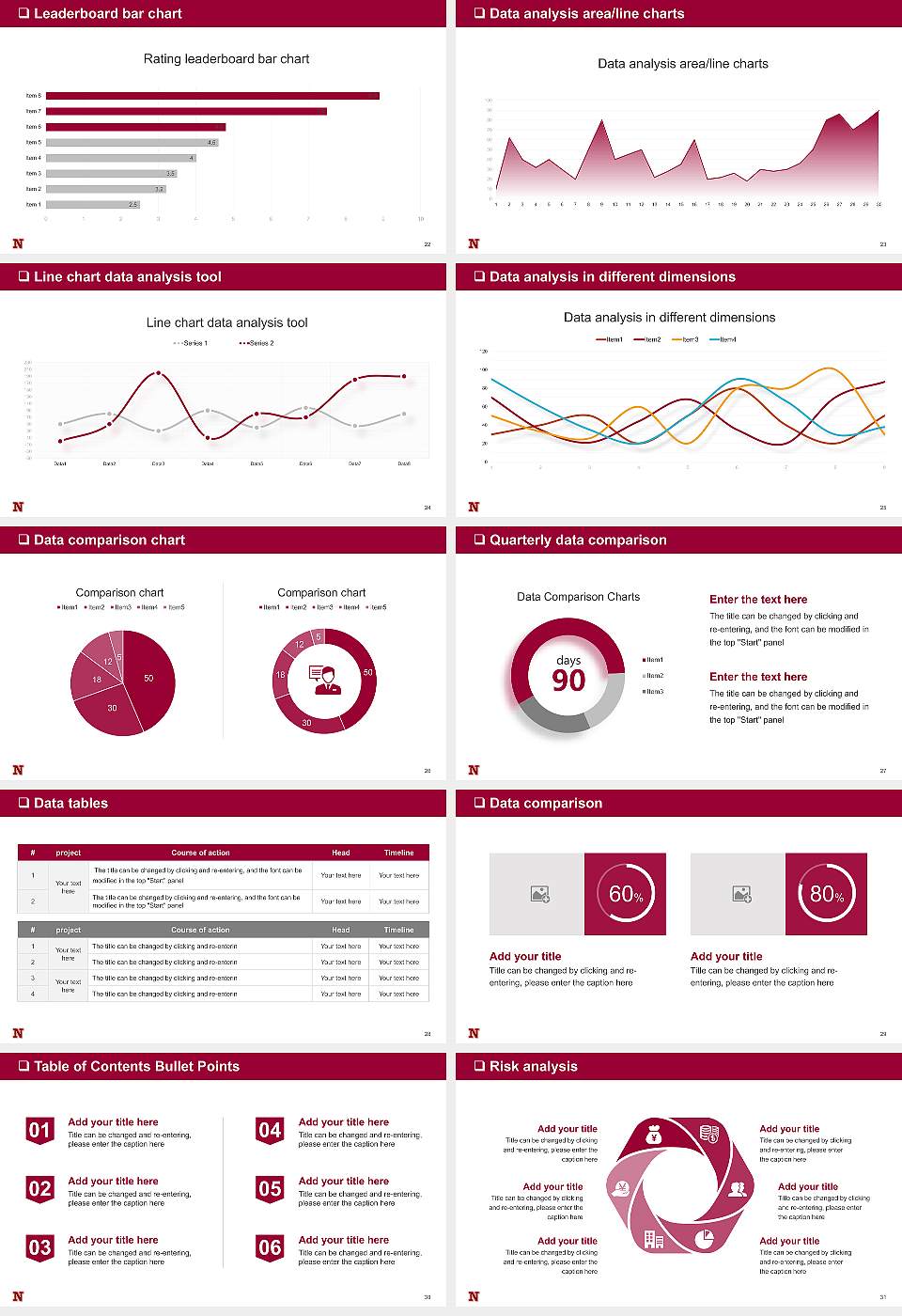 Northern State University General Purpose PPT Template16:9 ratio PPT effect preview image4