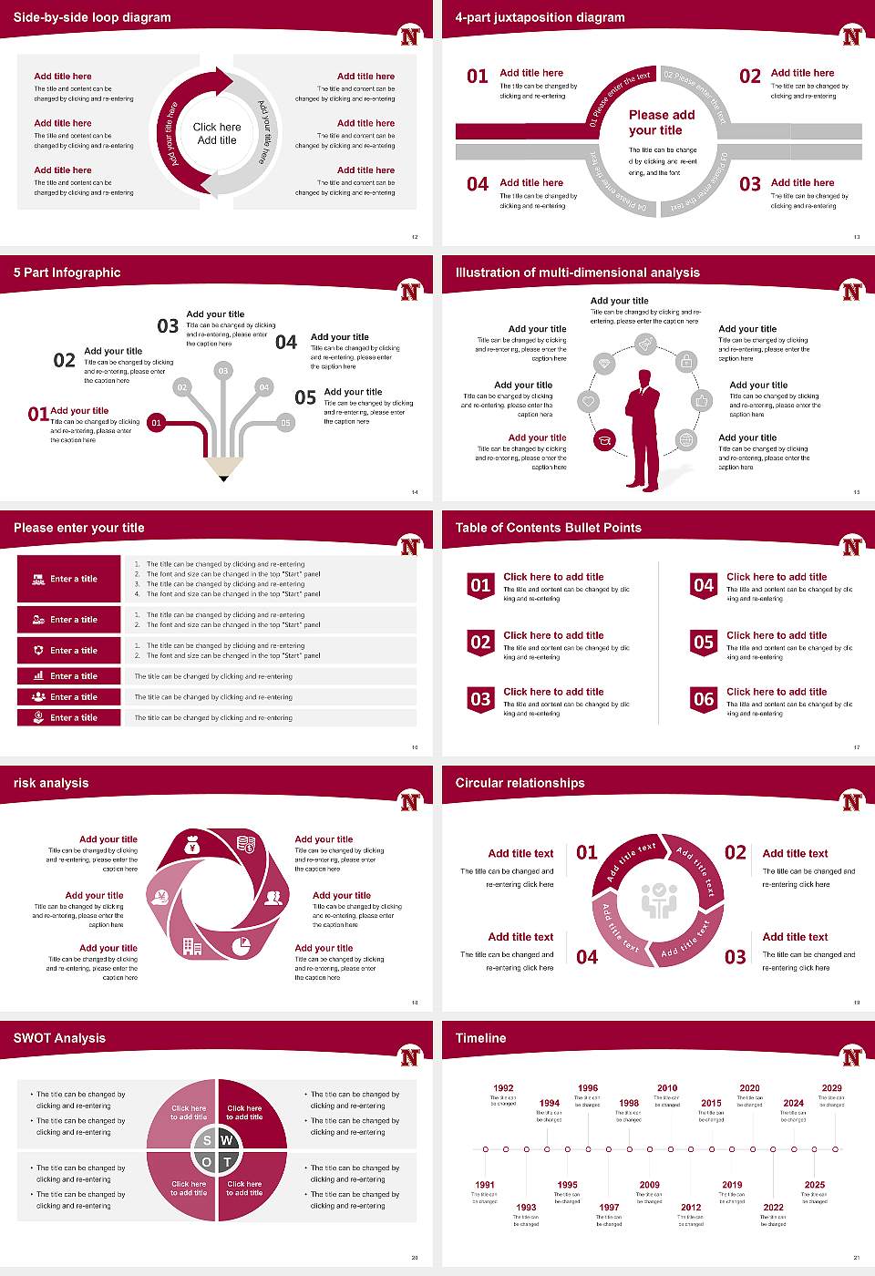 Northern State University Academic Presentation/Research Findings Report PPT Template16:9 ratio PPT effect preview image3