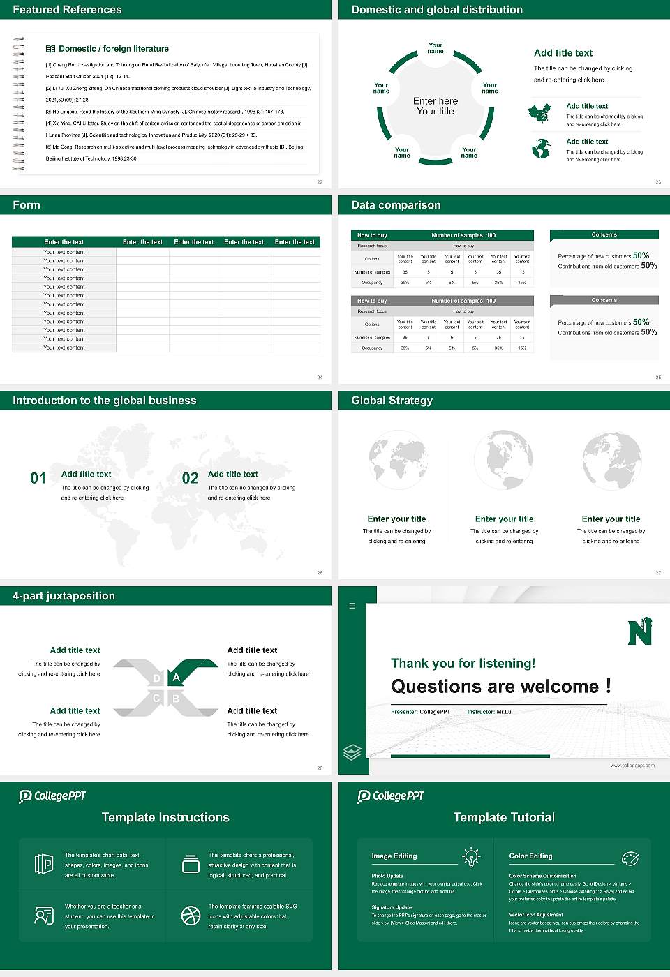 Northwest Missouri State University Thesis Proposal/Graduation Defense PPT Template16:9 ratio PPT effect preview image4