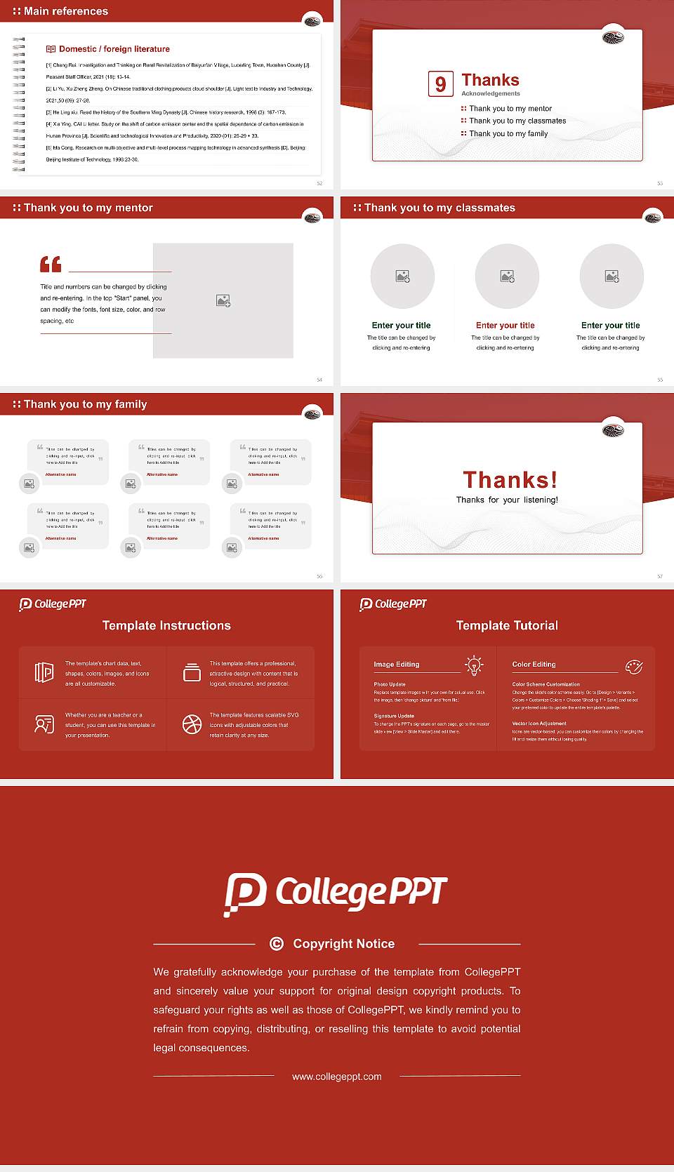 Northwest Indian College Graduation Thesis Defense PPT Template16:9 ratio PPT effect preview image7