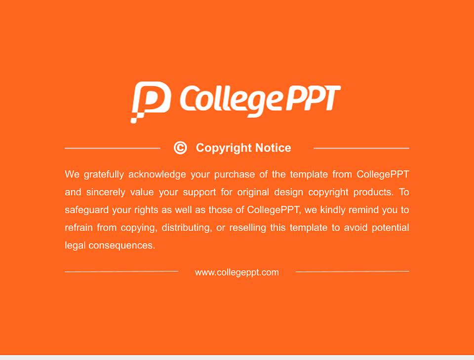 Occidental College Resume PPT Template4:3 ratio PPT effect preview image5
