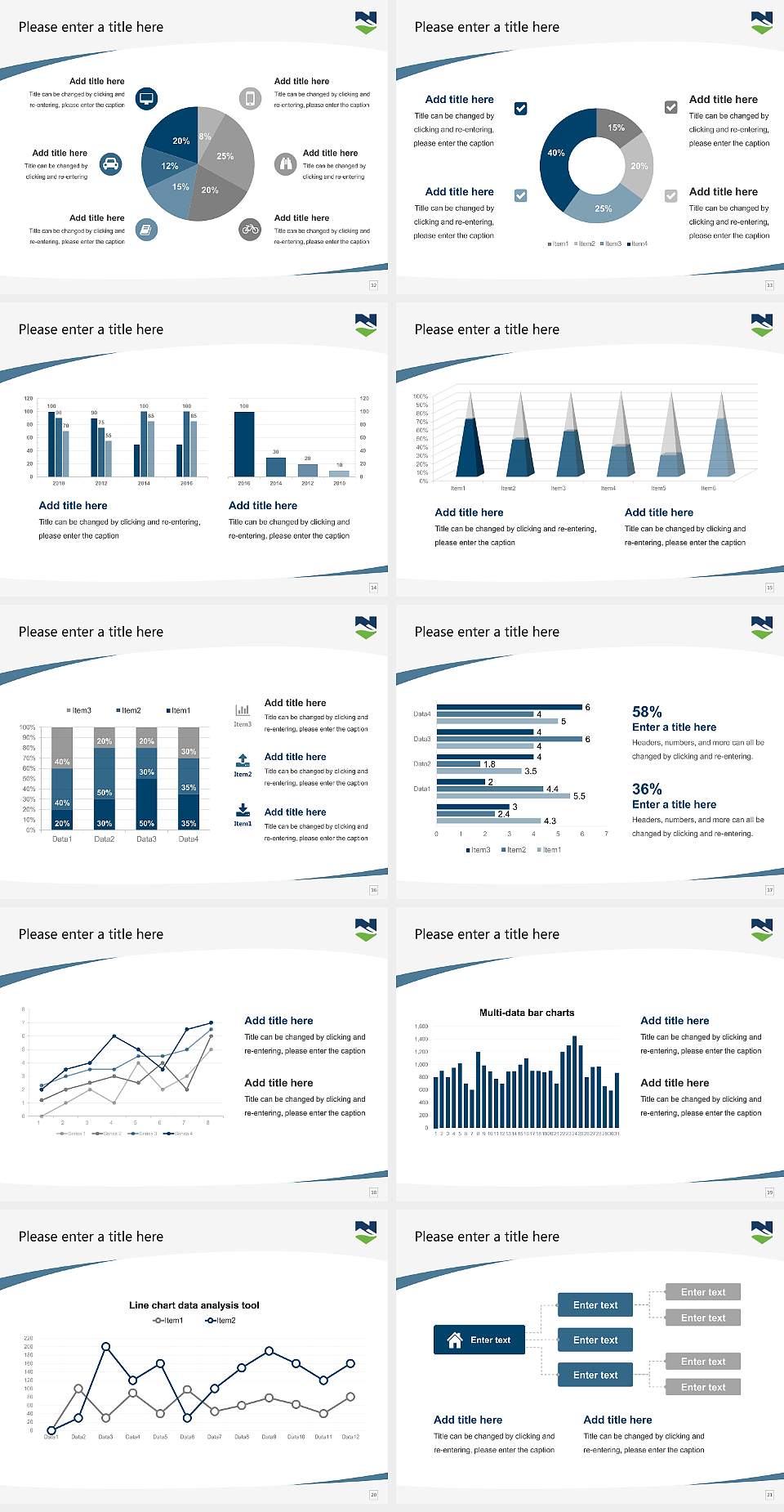 Northern Vermont University Course/Courseware Creation PPT Template4:3 ratio PPT effect preview image3
