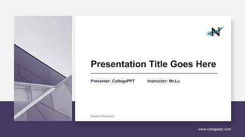 Northern Seminary General Purpose PPT Template