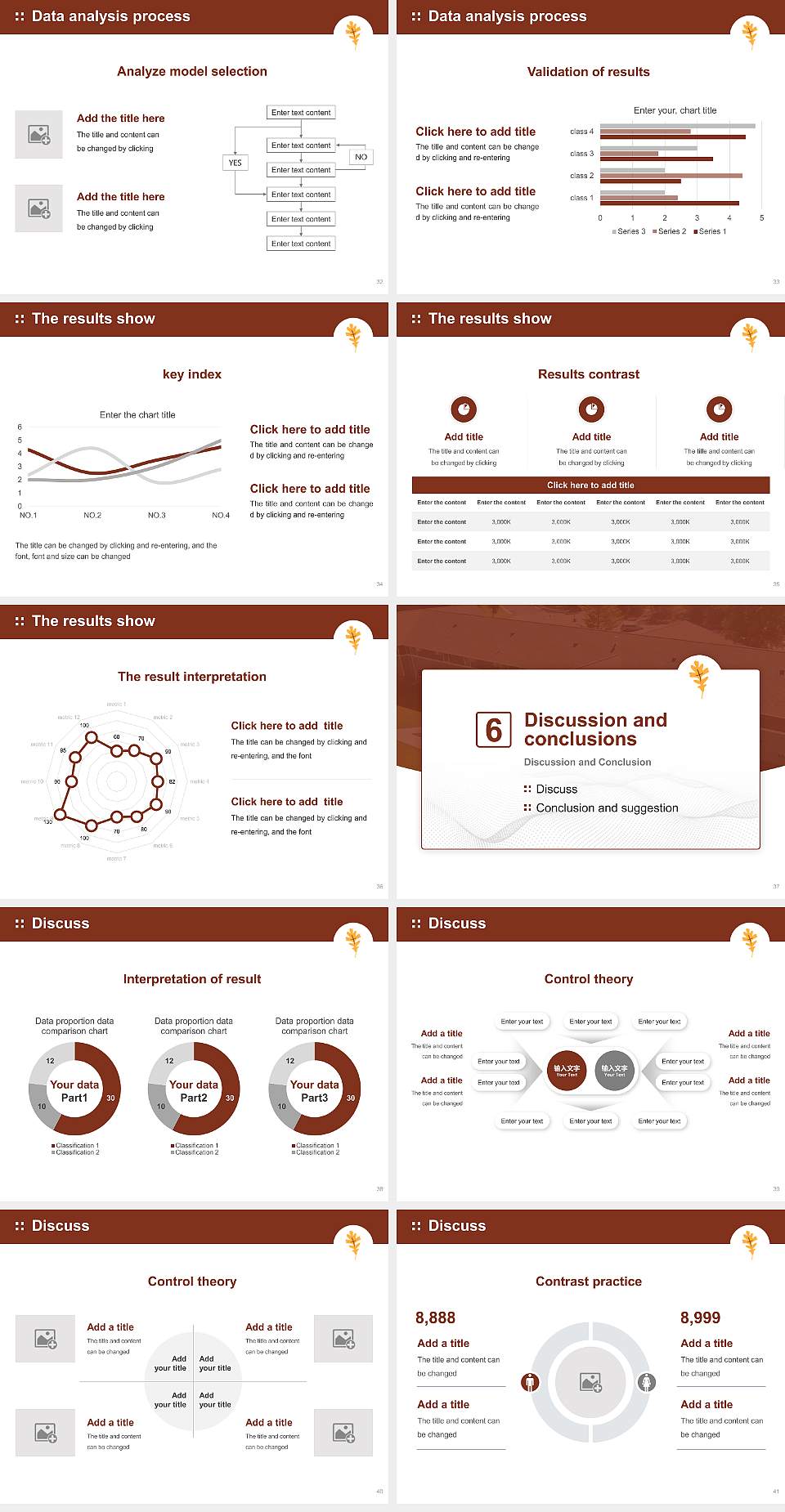 Oak Hills Christian College Graduation Thesis Defense PPT Template4:3 ratio PPT effect preview image5