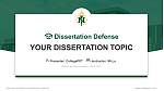 北密歇根大学论文答辩PPT模板
