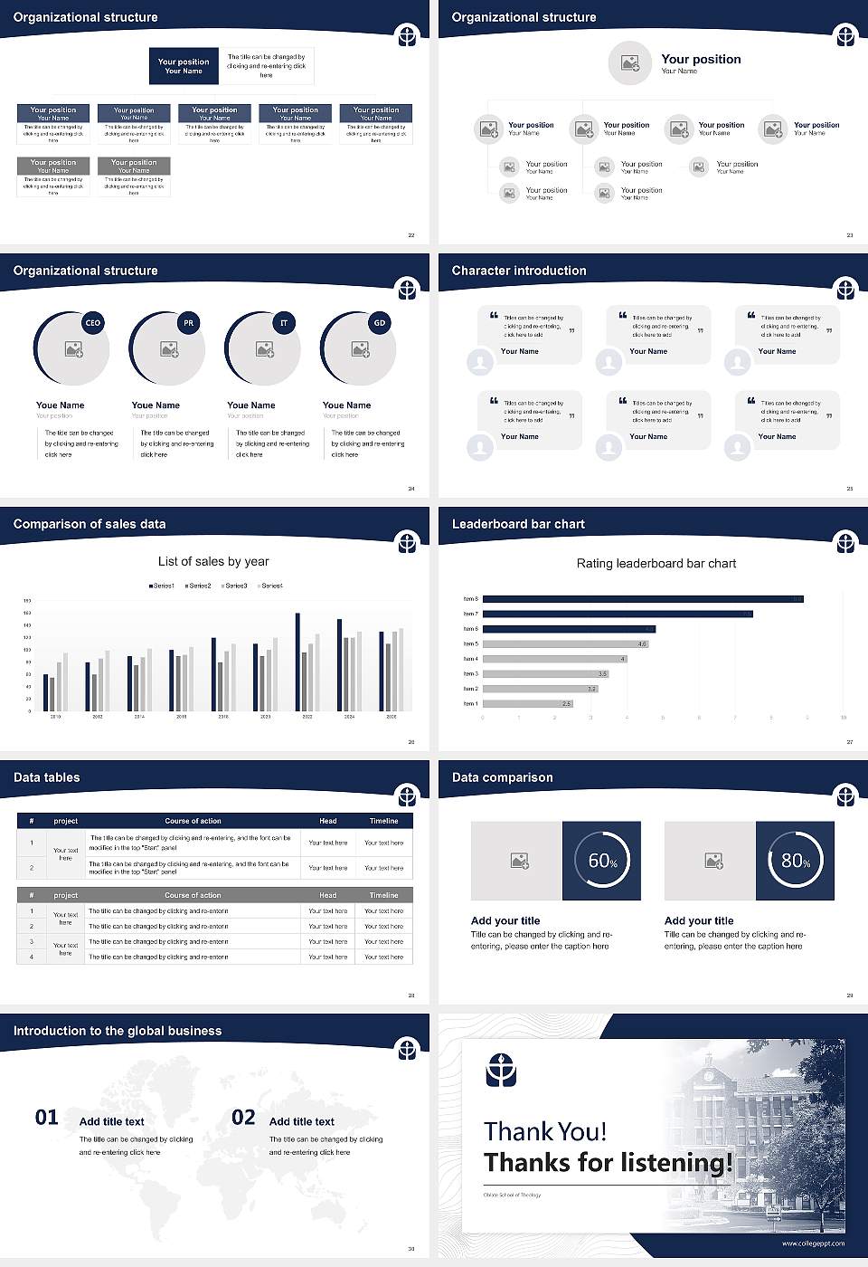 Oblate School of Theology Academic Presentation/Research Findings Report PPT Template16:9 ratio PPT effect preview image4