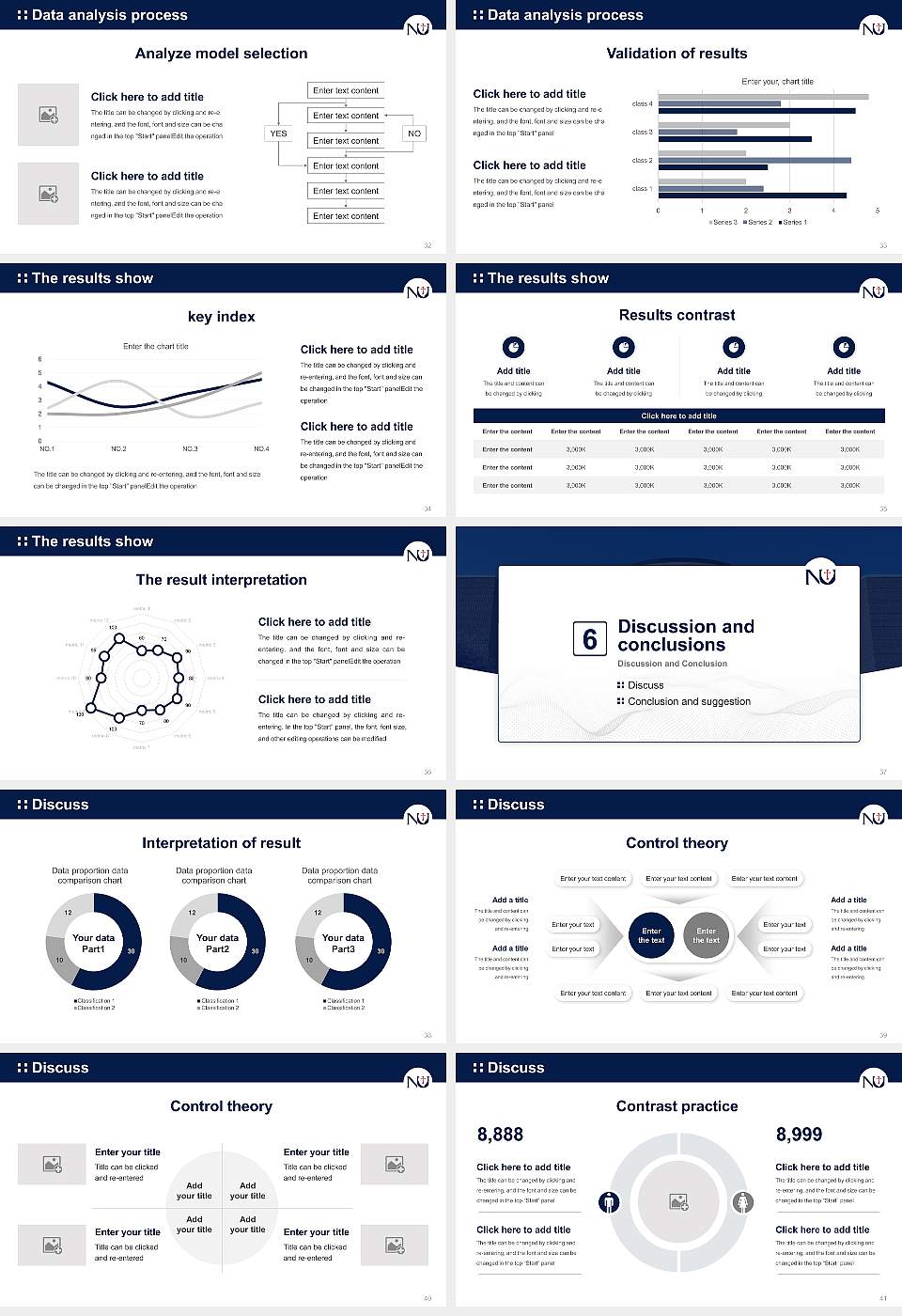 Newman University Graduation Thesis Defense PPT Template16:9 ratio PPT effect preview image5