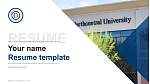 Northcentral University Lebenslauf Powerpoint Vorlage