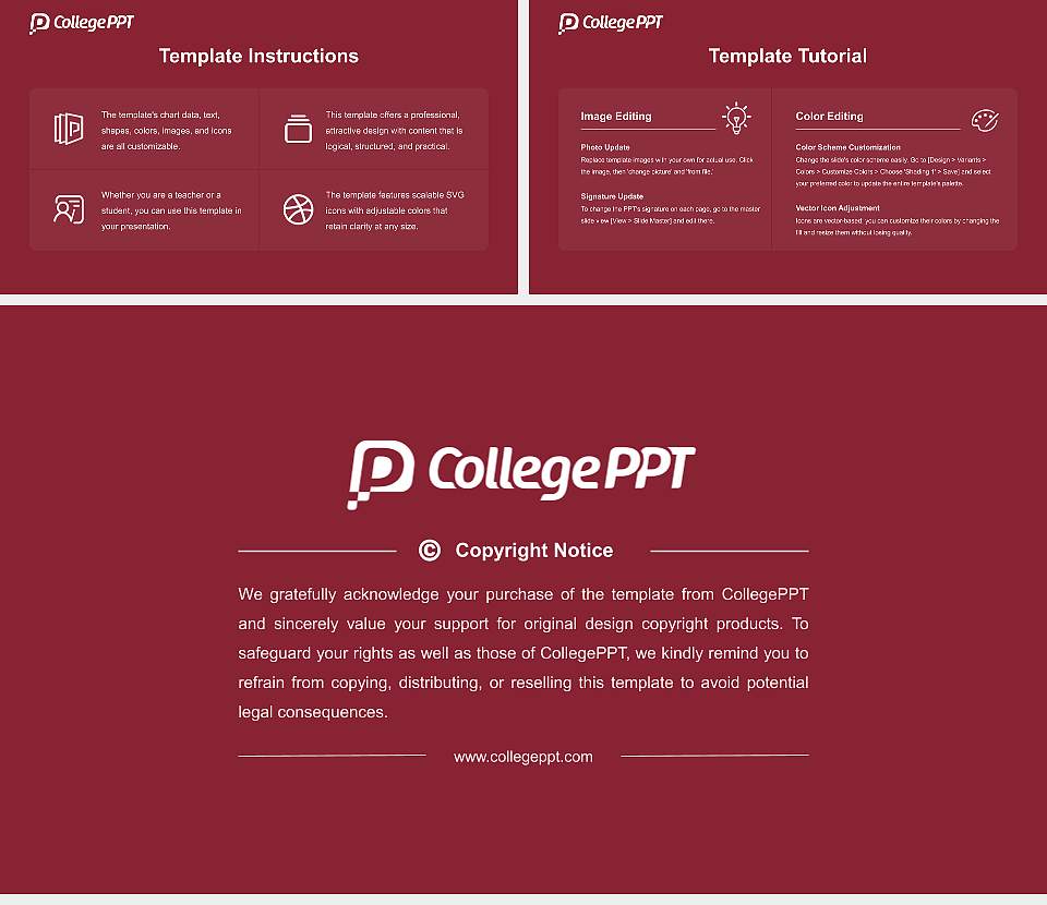 New York Medical College Course/Courseware Creation PPT Template16:9 ratio PPT effect preview image5