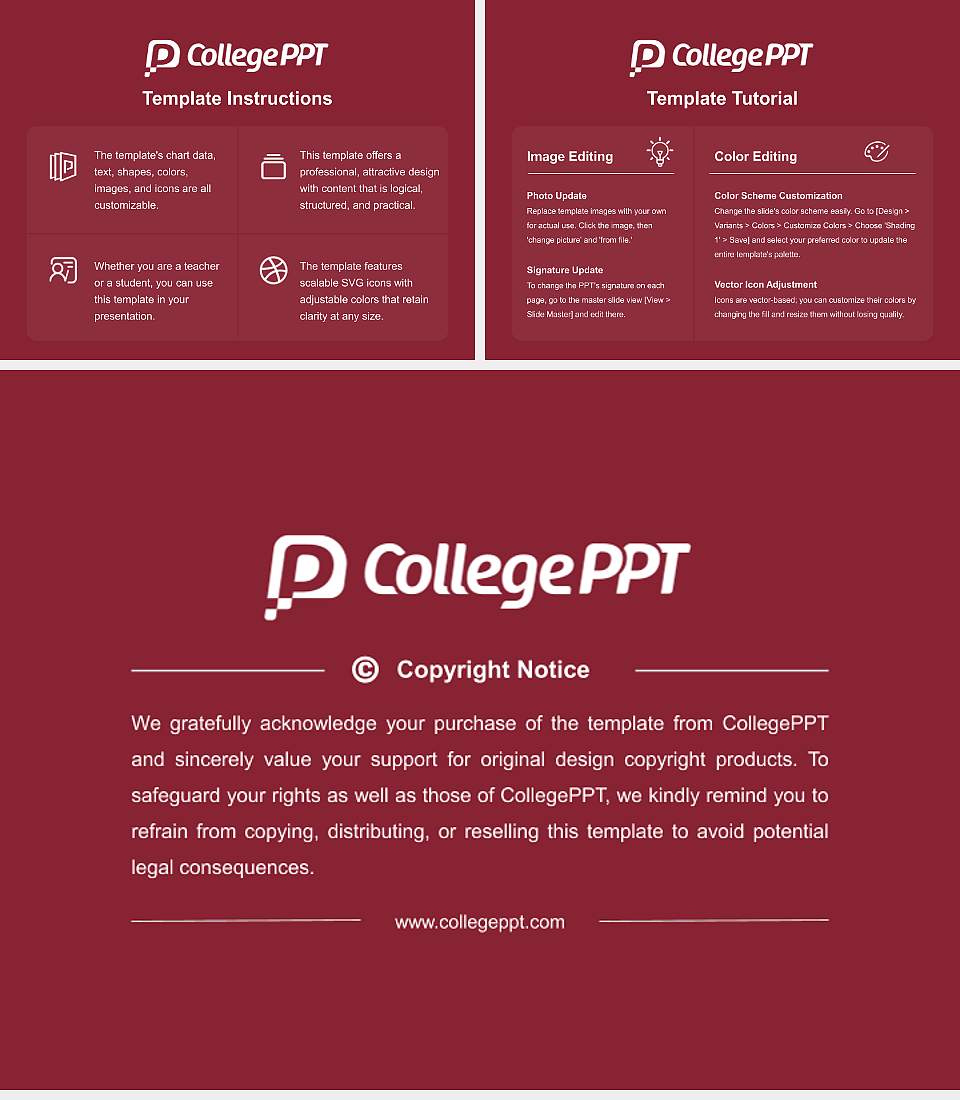 New York Medical College Course/Courseware Creation PPT Template4:3 ratio PPT effect preview image5