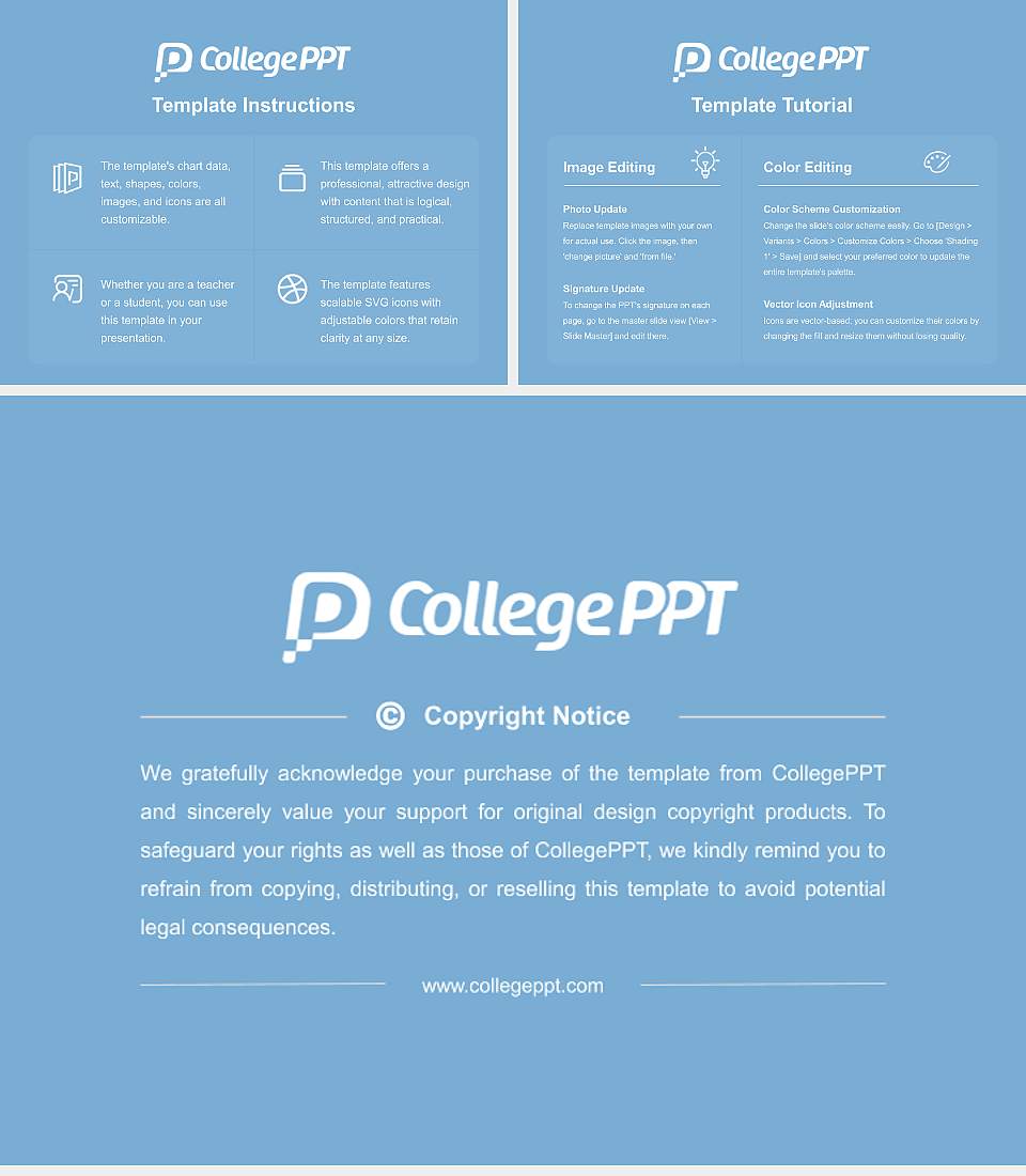 New York Law School Course/Courseware Creation PPT Template4:3 ratio PPT effect preview image5