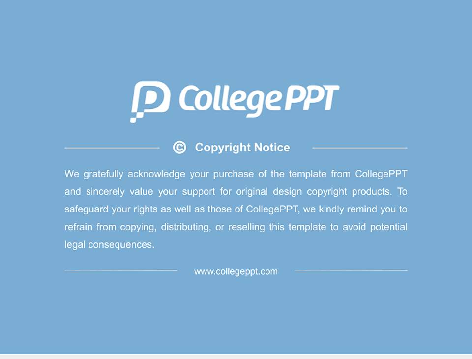 New York Law School General Purpose PPT Template4:3 ratio PPT effect preview image6