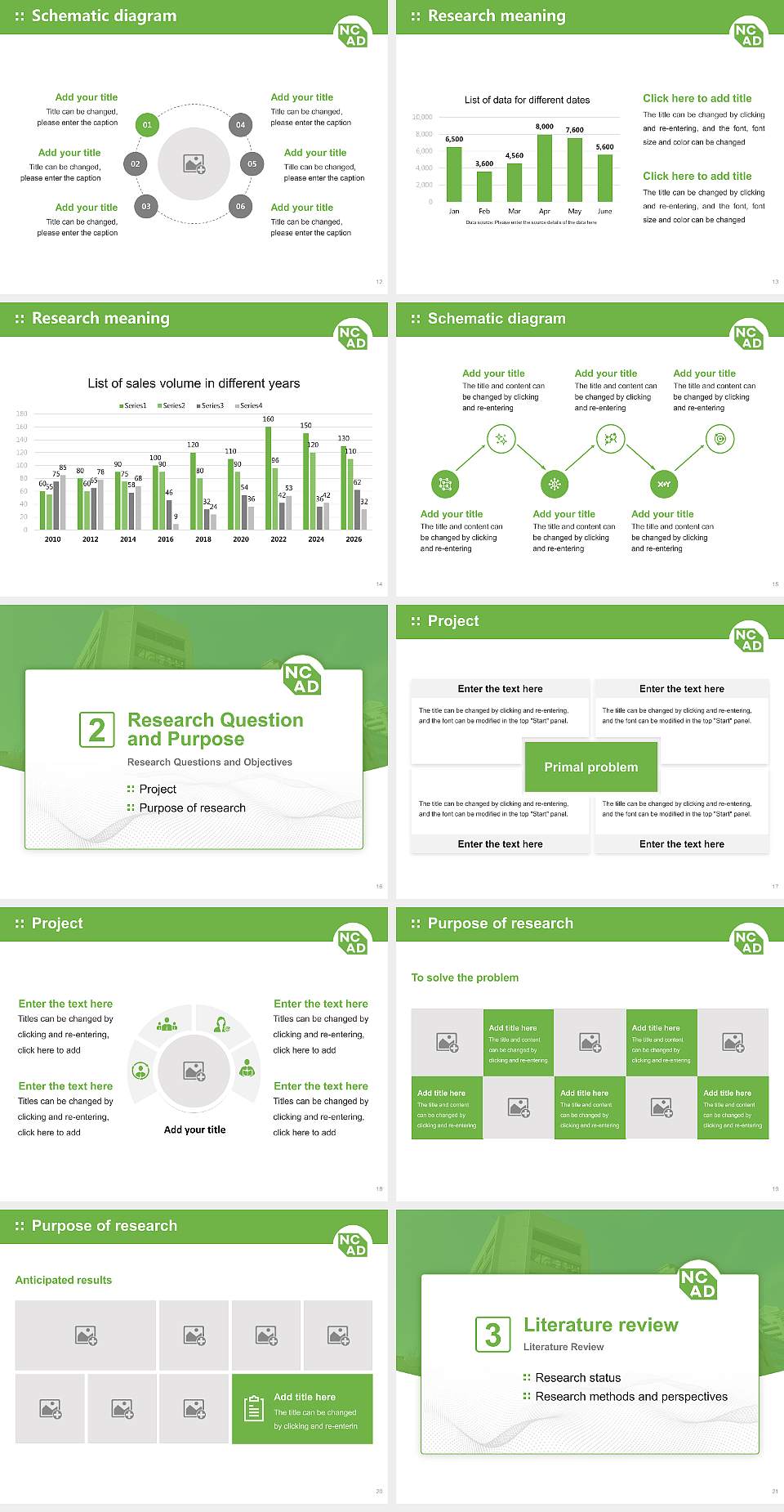 Northwest College of Art & Design Graduation Thesis Defense PPT Template4:3 ratio PPT effect preview image3