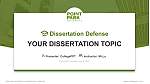 Point Park University学位論文弁論PPTテンプレート