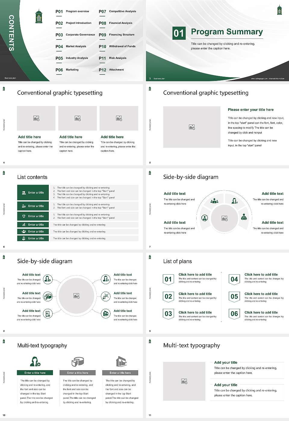 Philander Smith College Competition/Entrepreneurship Contest PPT Template16:9 ratio PPT effect preview image2