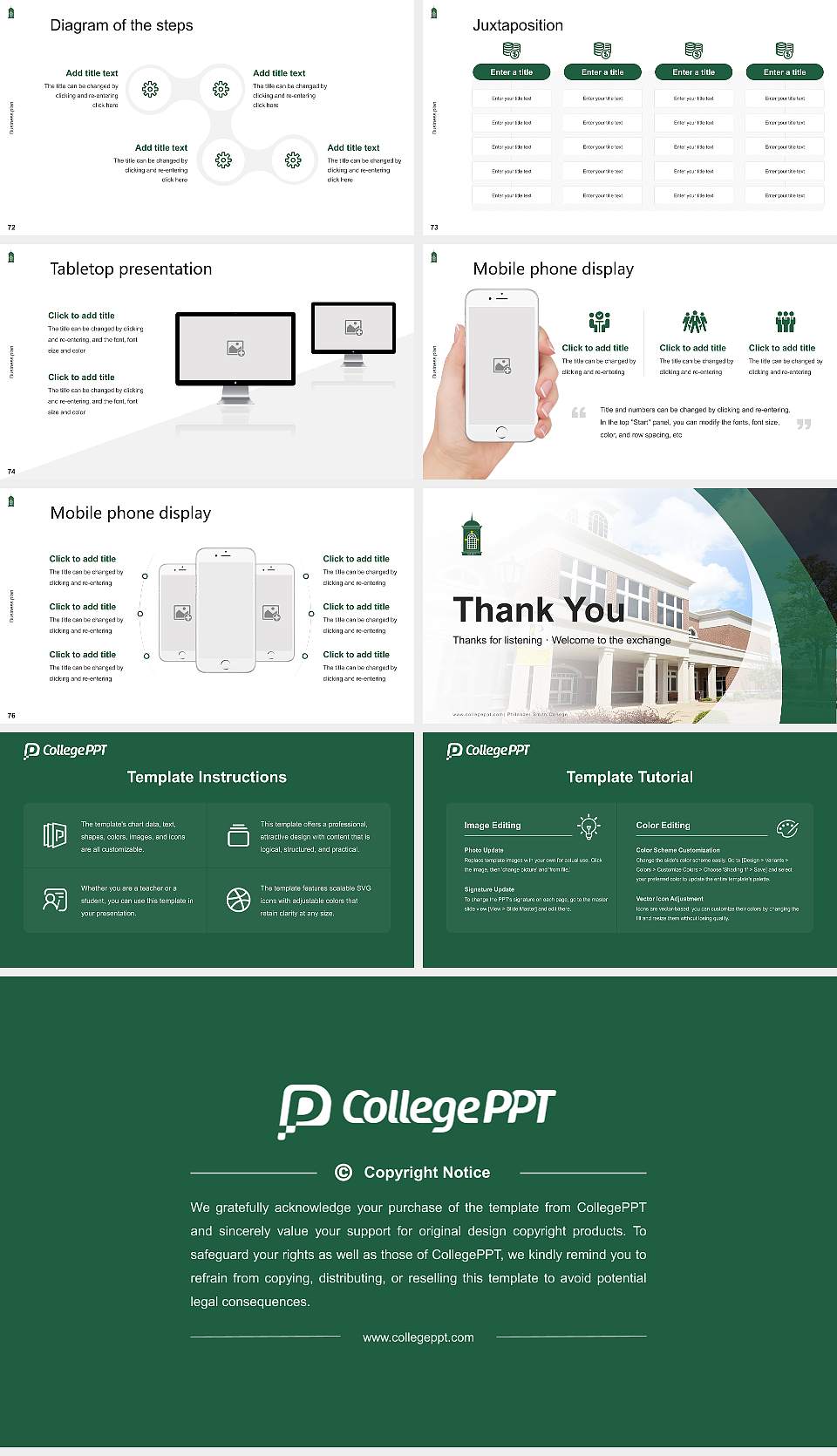 Philander Smith College Competition/Entrepreneurship Contest PPT Template16:9 ratio PPT effect preview image9