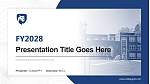 Pennsylvania State University-Penn State Mont Alto Academic Presentation/Research Findings Report PPT Template